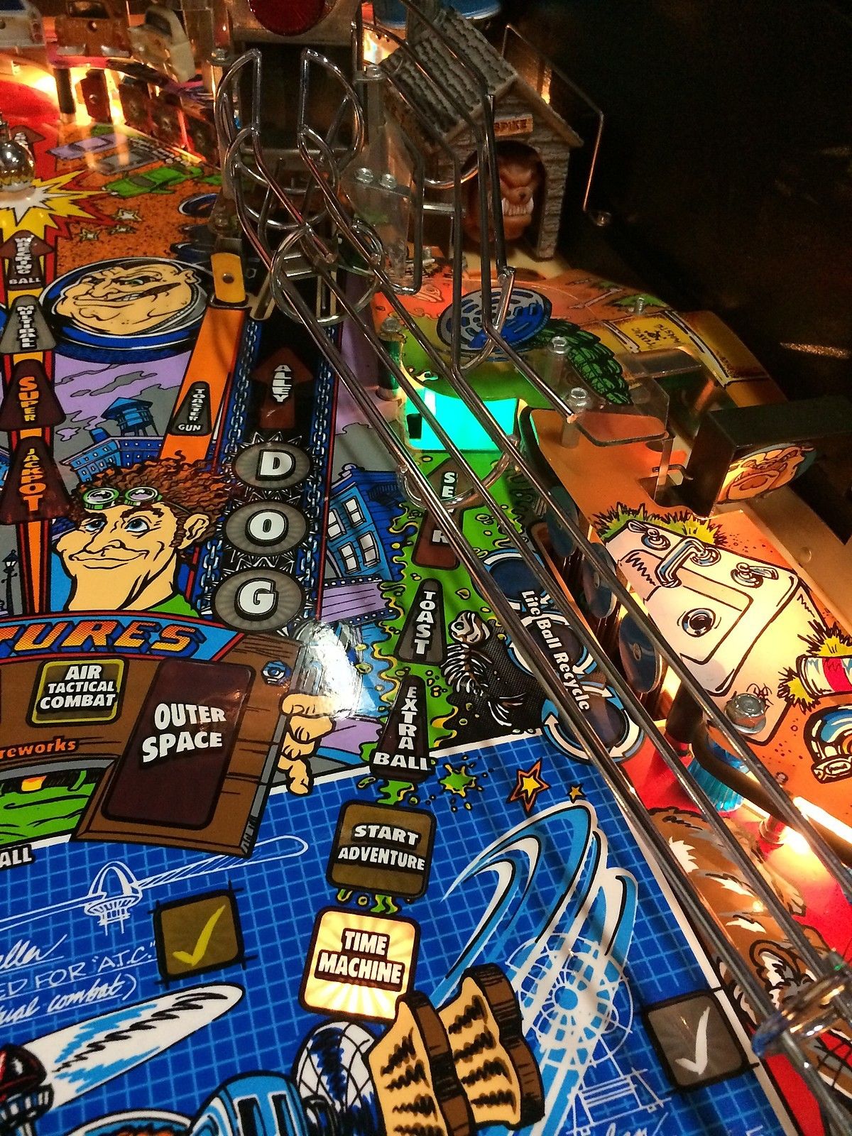 Sewer Light for Junkyard Pinball - Interactive with Game Play