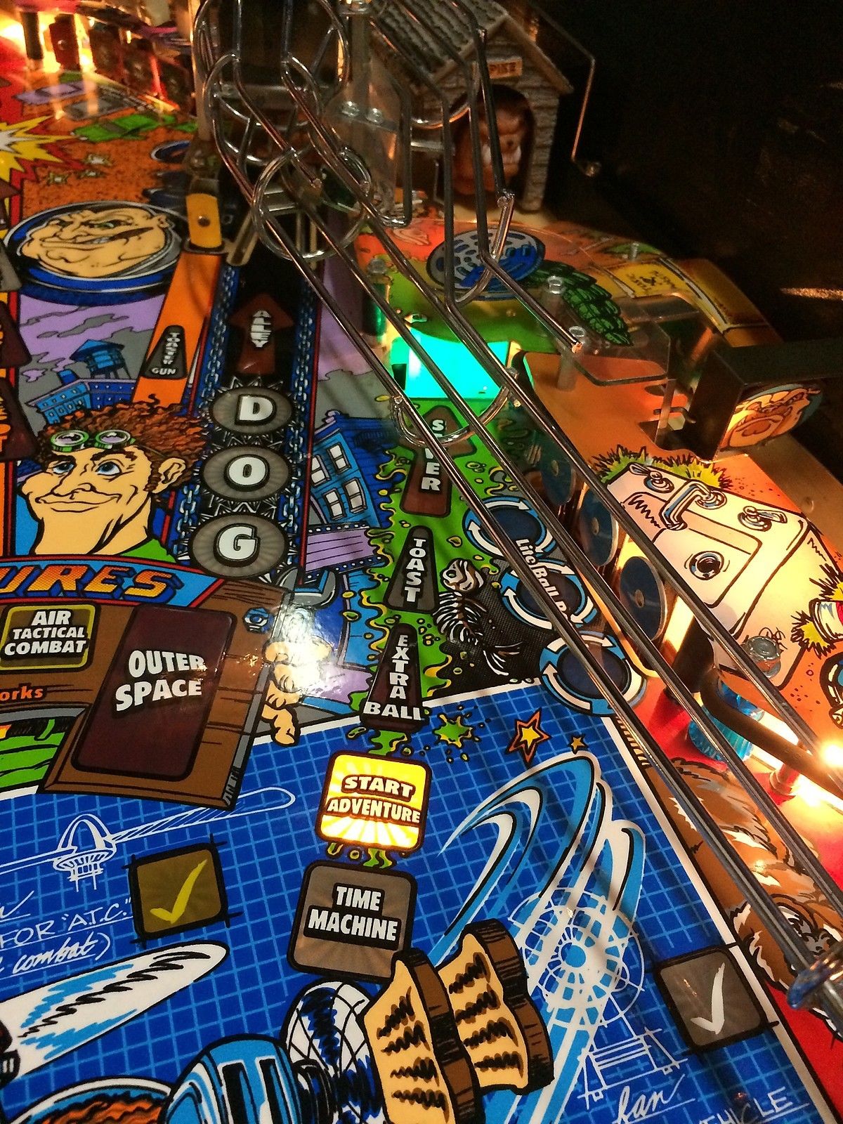 Sewer Light for Junkyard Pinball - Interactive with Game Play