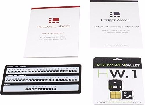 Ledger Wallet HW.1 - Secure Storage for BTC Bitcoin Brand New In-Stock UK!