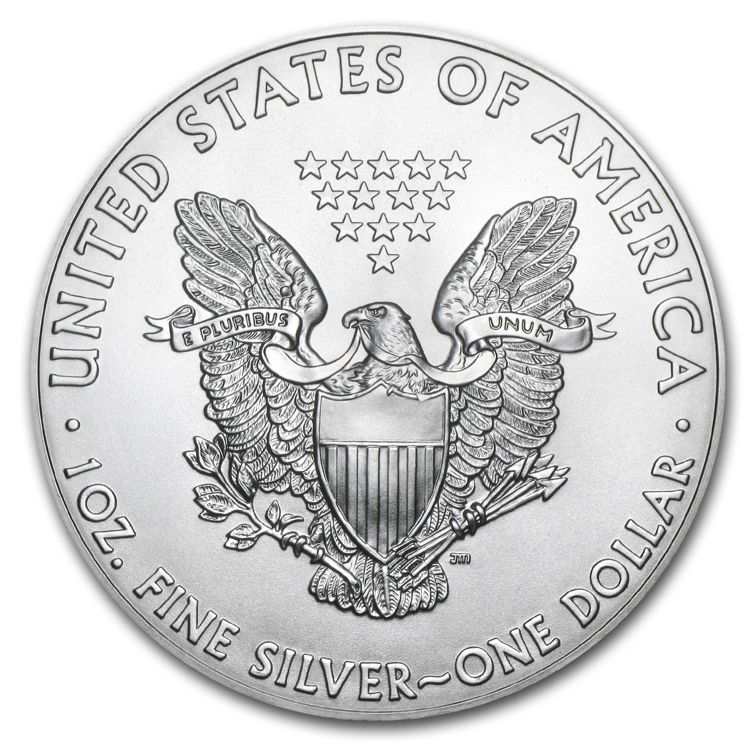 2017 1oz Silver American Eagle BU (Lot, Roll of 100, Five Tubes) - SKU #117470