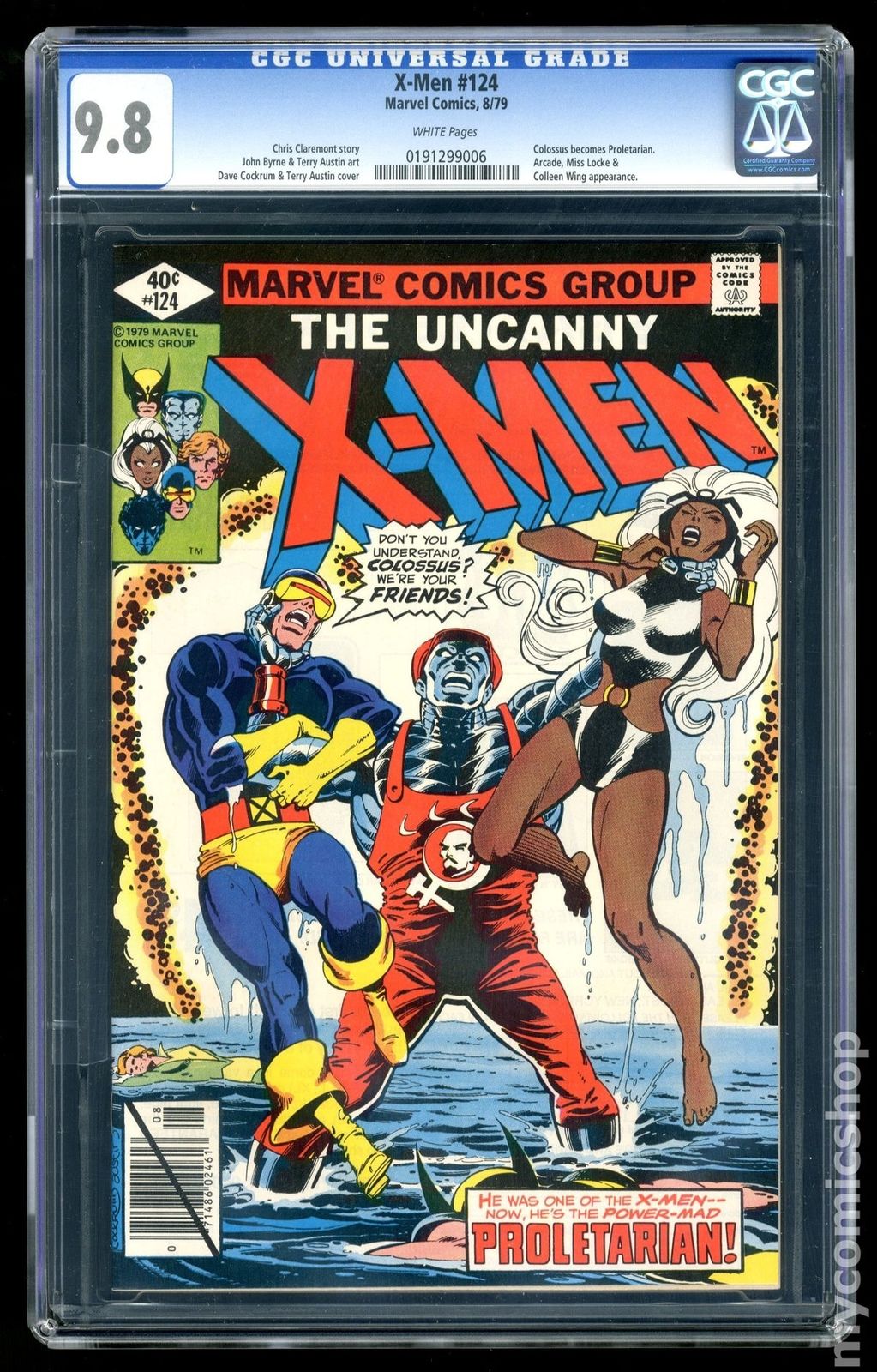 Uncanny X-Men (1963 1st Series) #124 CGC 9.8 0191299006