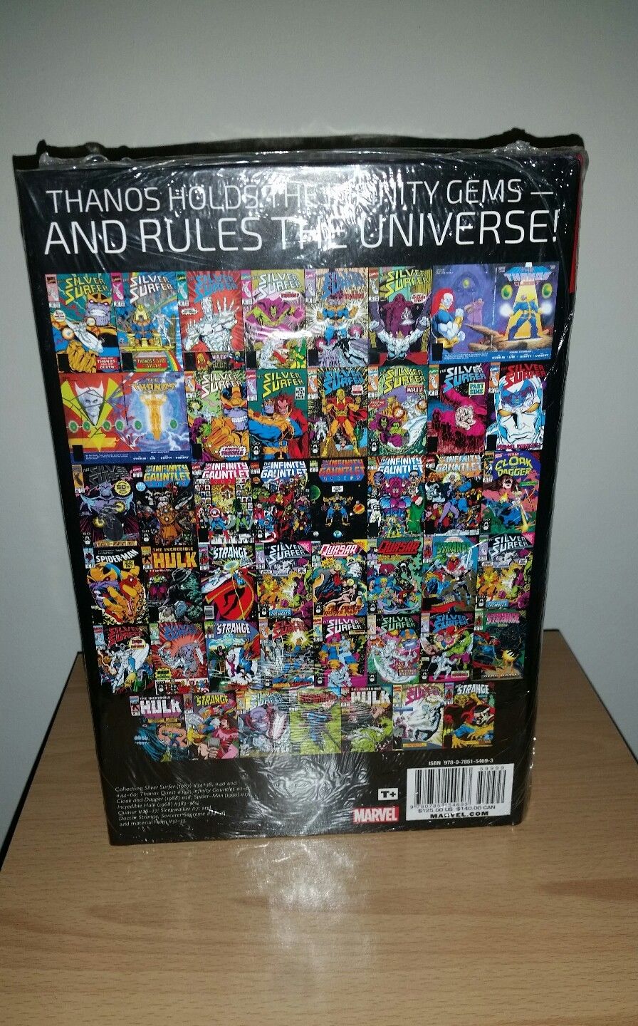 Marvel INFINITY GAUNTLET Omnibus Jim Starlin DM Variant Hardcover HC OOP New