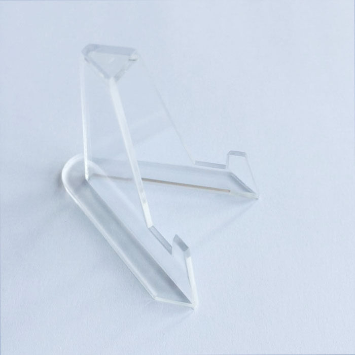 10x Clear Acrylic Round/Square Case Box Holder Coin Display Stand Easel 30-80MM