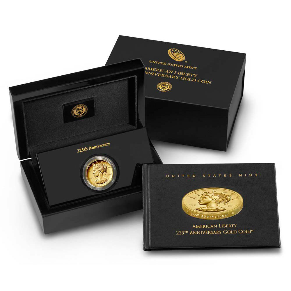 2017 American Liberty Gold High Relief (1 oz) Proof $100 in OGP