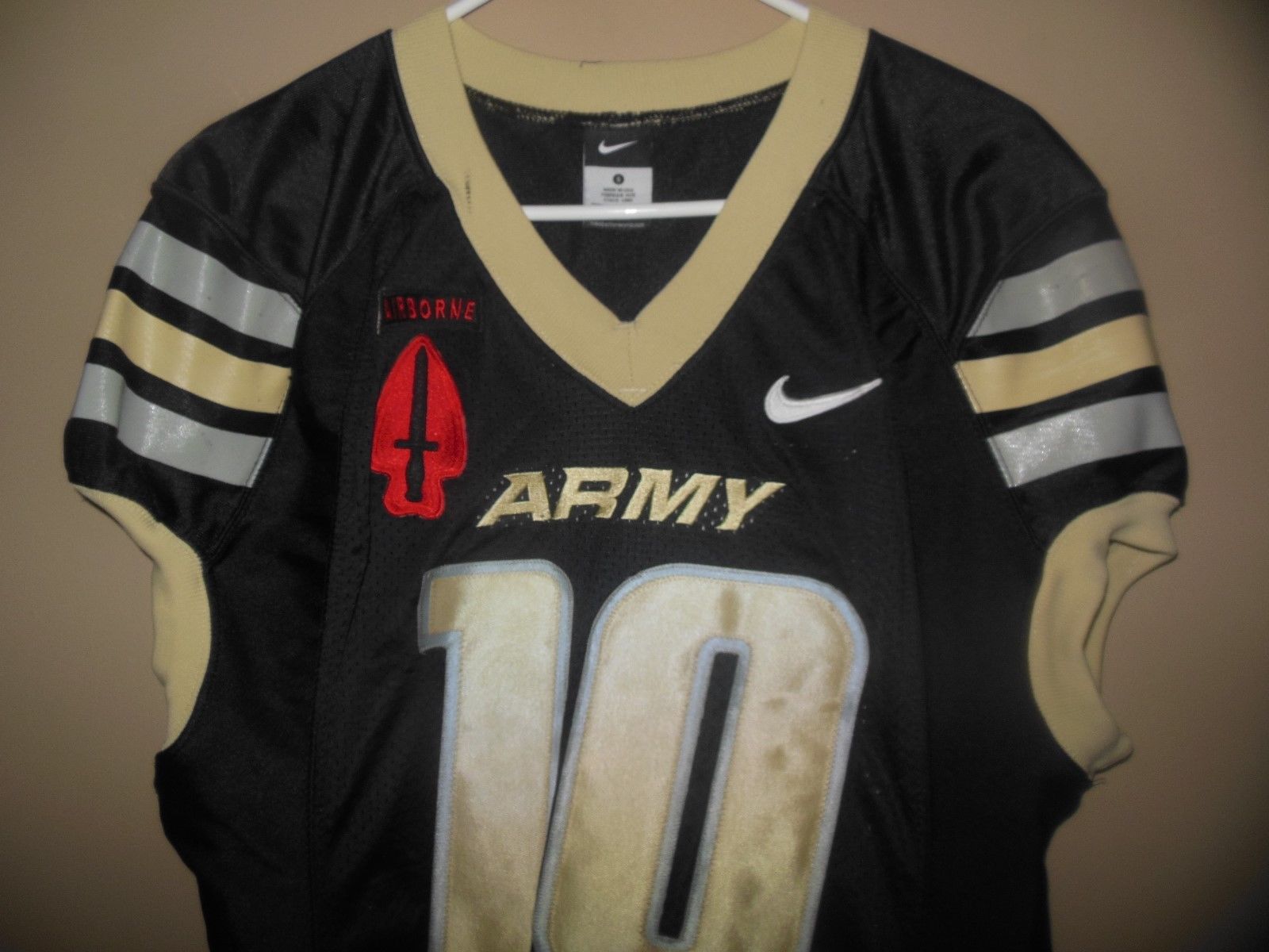 ARMY BLACK KNIGHTS  GAME USED FOOTBALL JERSEY
