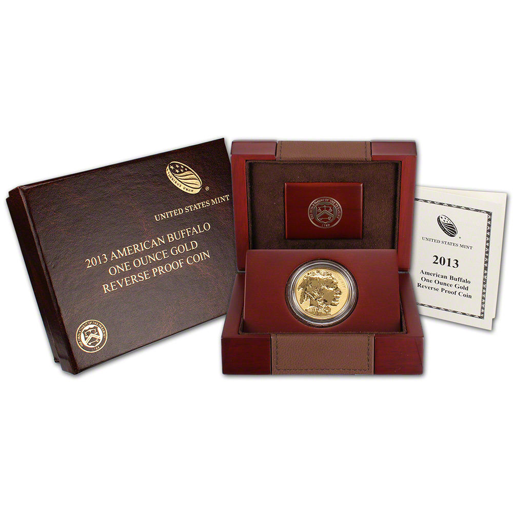 2013-W American Gold Buffalo Reverse Proof (1 oz) $50