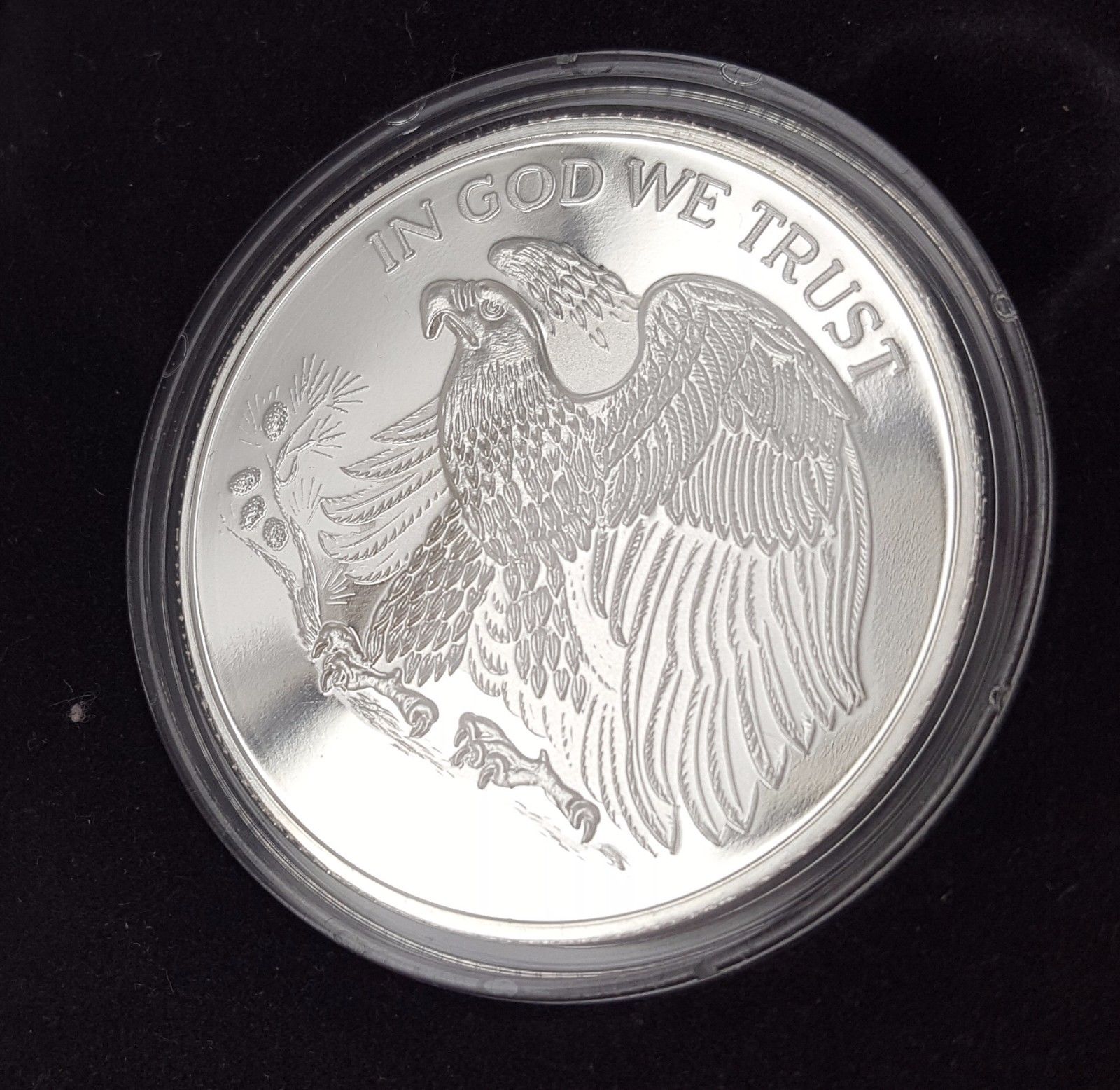 1991 Operation Desert Storm Military 1 Troy Oz .999 Fine Silver Coin Round