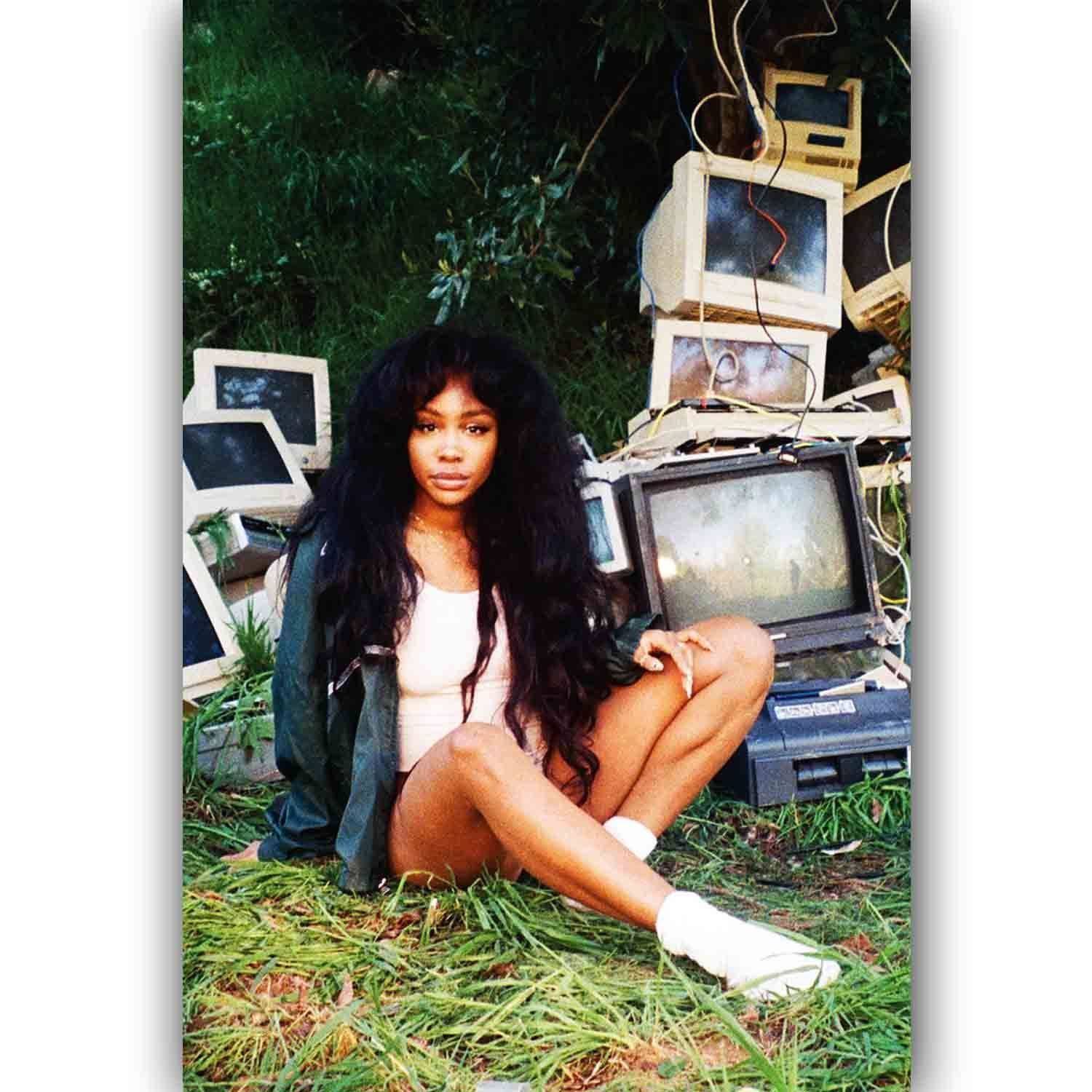 New Custom SZA Print Art silk poster