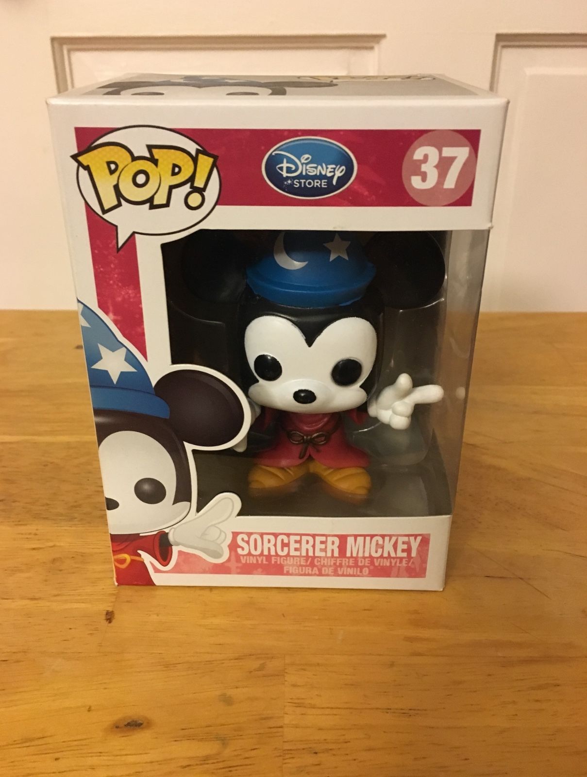 Funko Pop! Disney Sorcerer Mickey #37 Vinyl Figure Retired