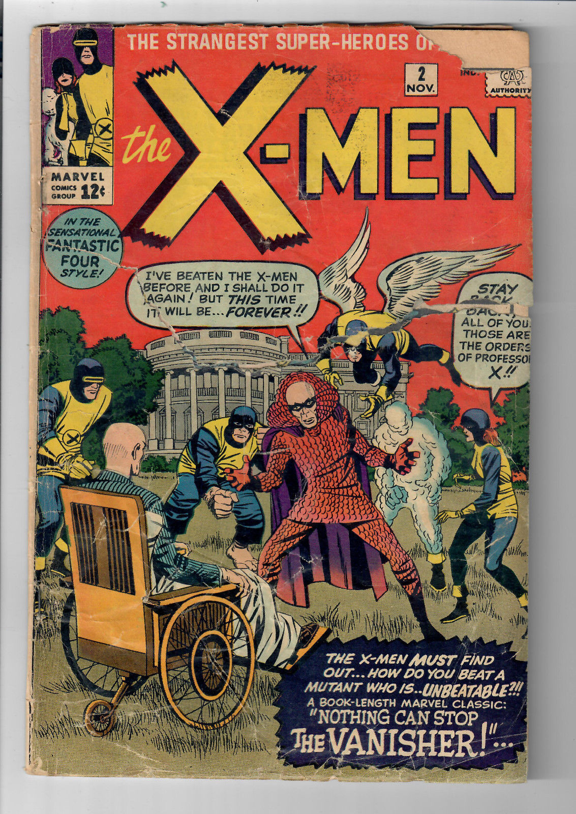 X-MEN #2 (UNCANNY) - Grade 2.0 - First Appearance of The Vanisher!
