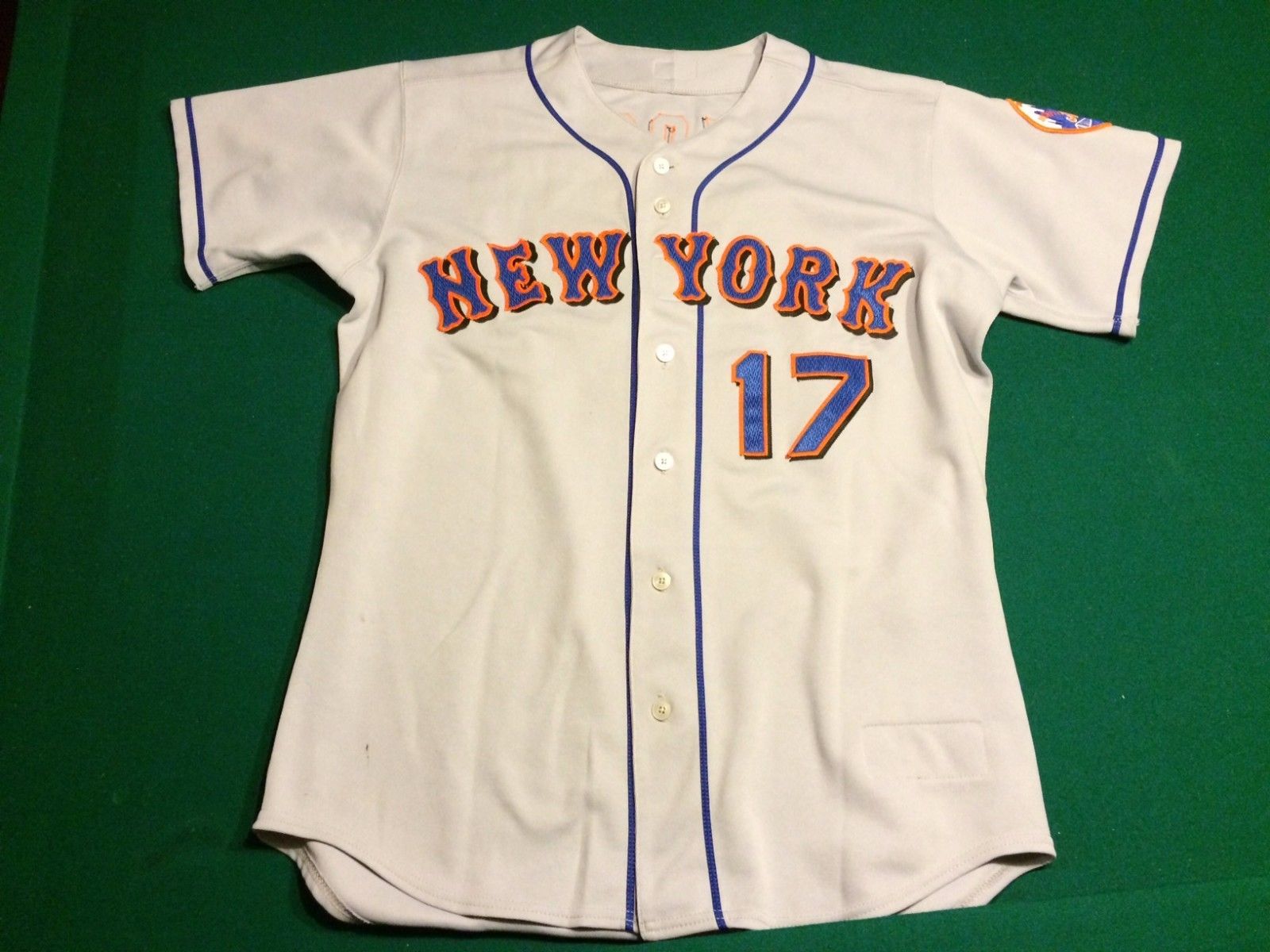 2005  Dae-Sung Koo  New York Mets  Game Worn Jersey  Rare