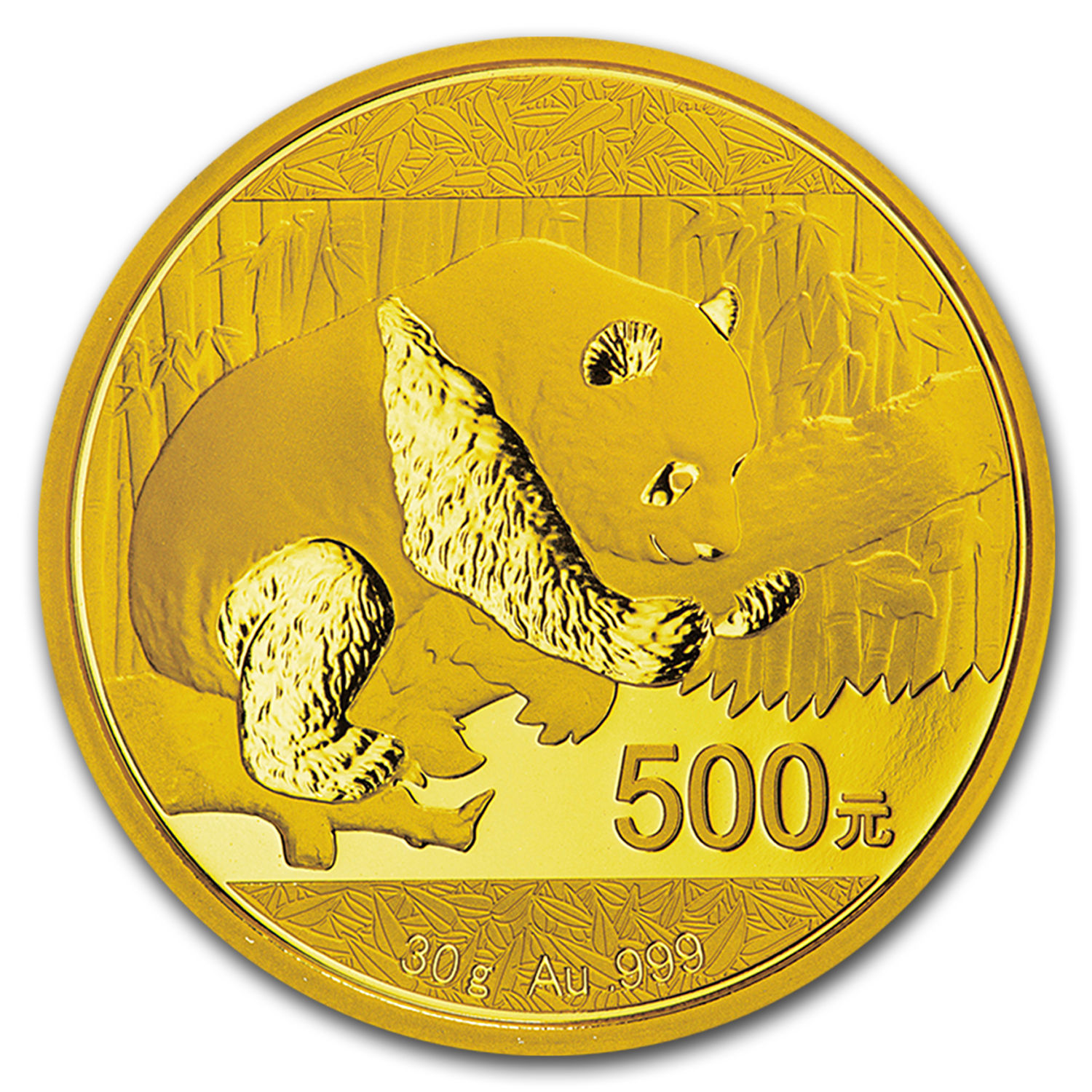 2016 China 30 gram Gold Panda BU (Sealed) - SKU #92372