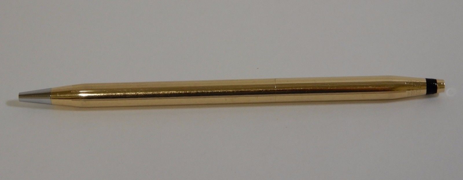 Vintage 14k Yellow Gold Cross Ball Point Pen Made in The U.S.A