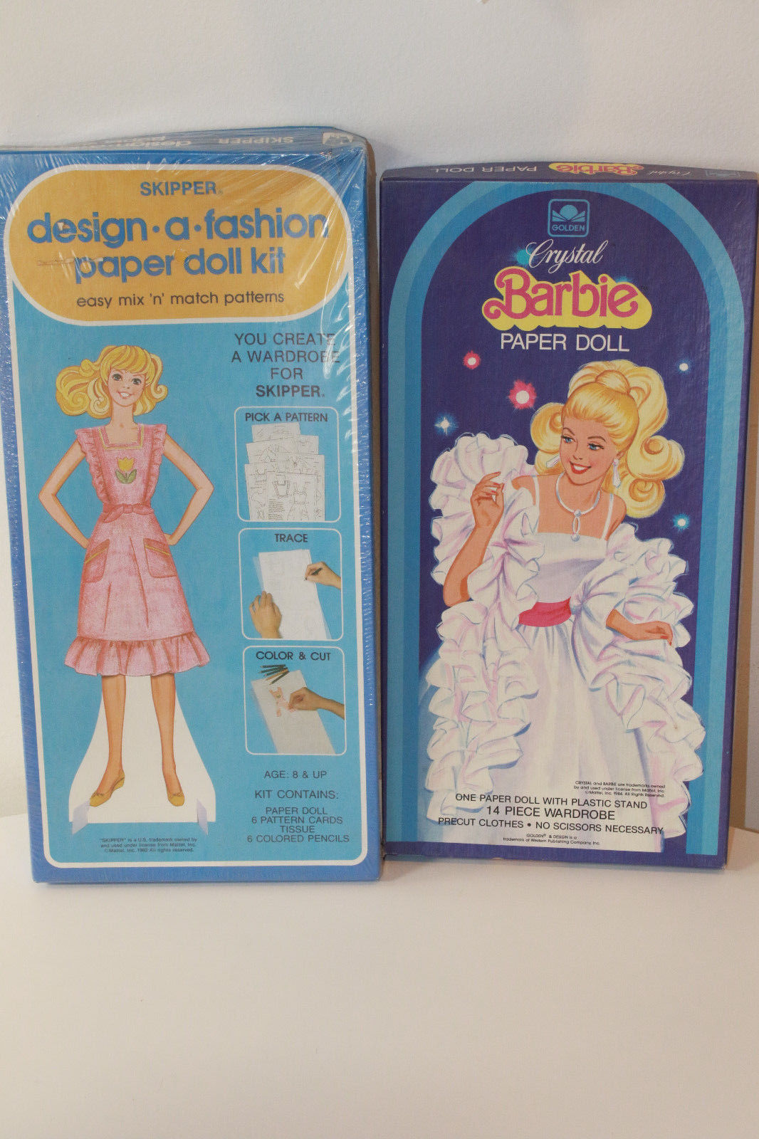 Barbie & Skipper Paper Doll Kits