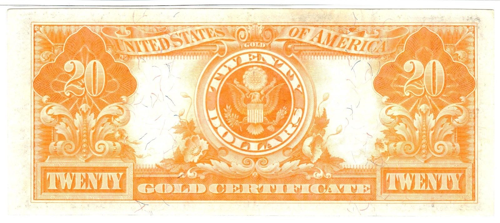 1906 $20 Gold Certificate, Fr. 1186, Very Fine (VF-30) Condition (PMG)