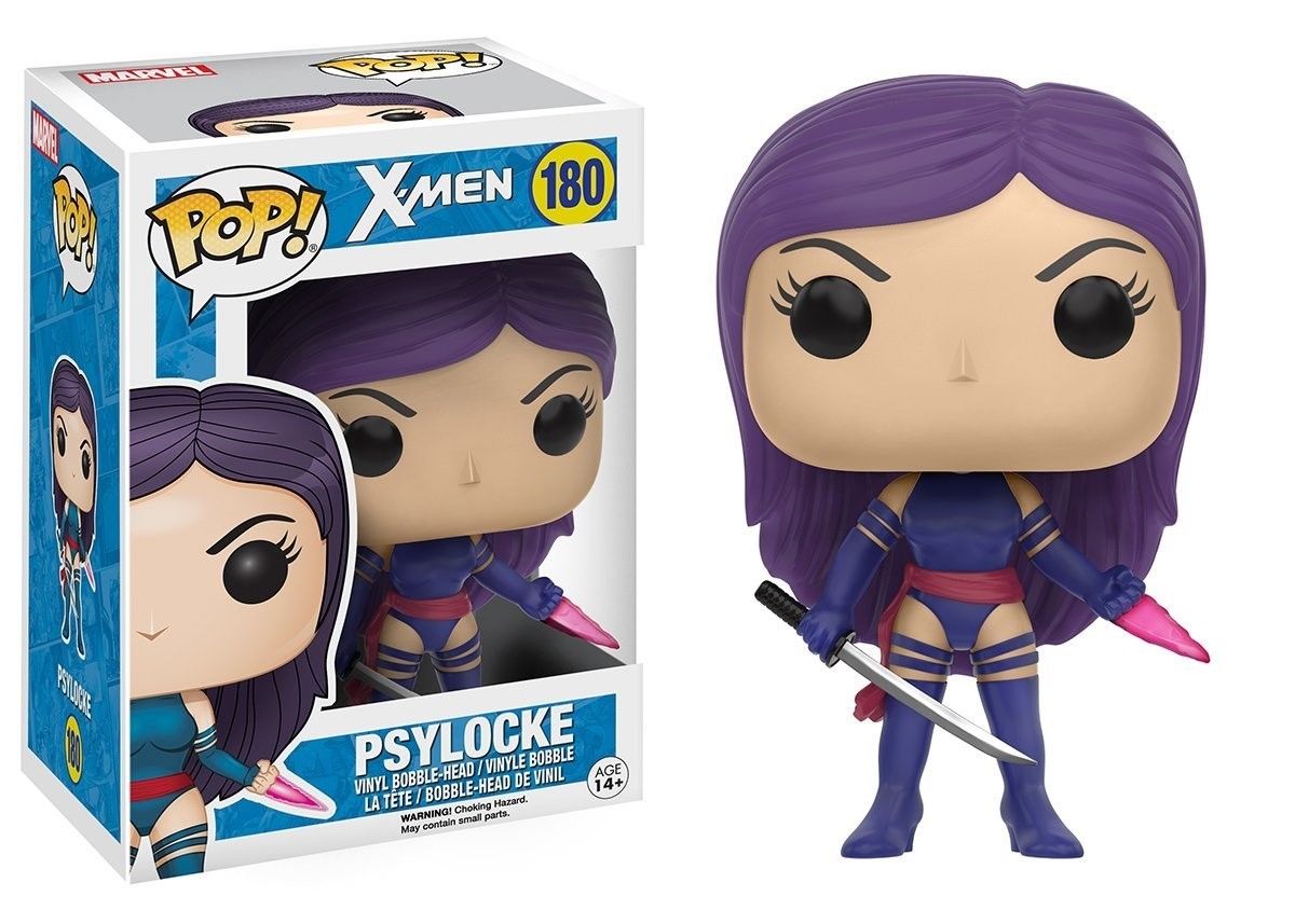 Funko - POP Marvel: X-Men - Psylocke #180 Vinyl Action Figure New In Box