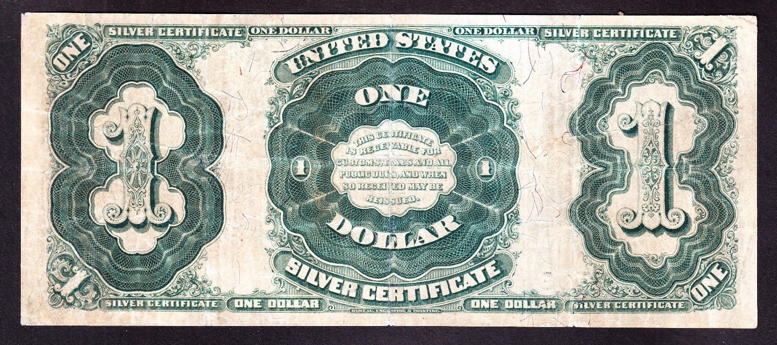 US 1891 $1 "Martha" Silver Certificate FR 223 VF (-179)