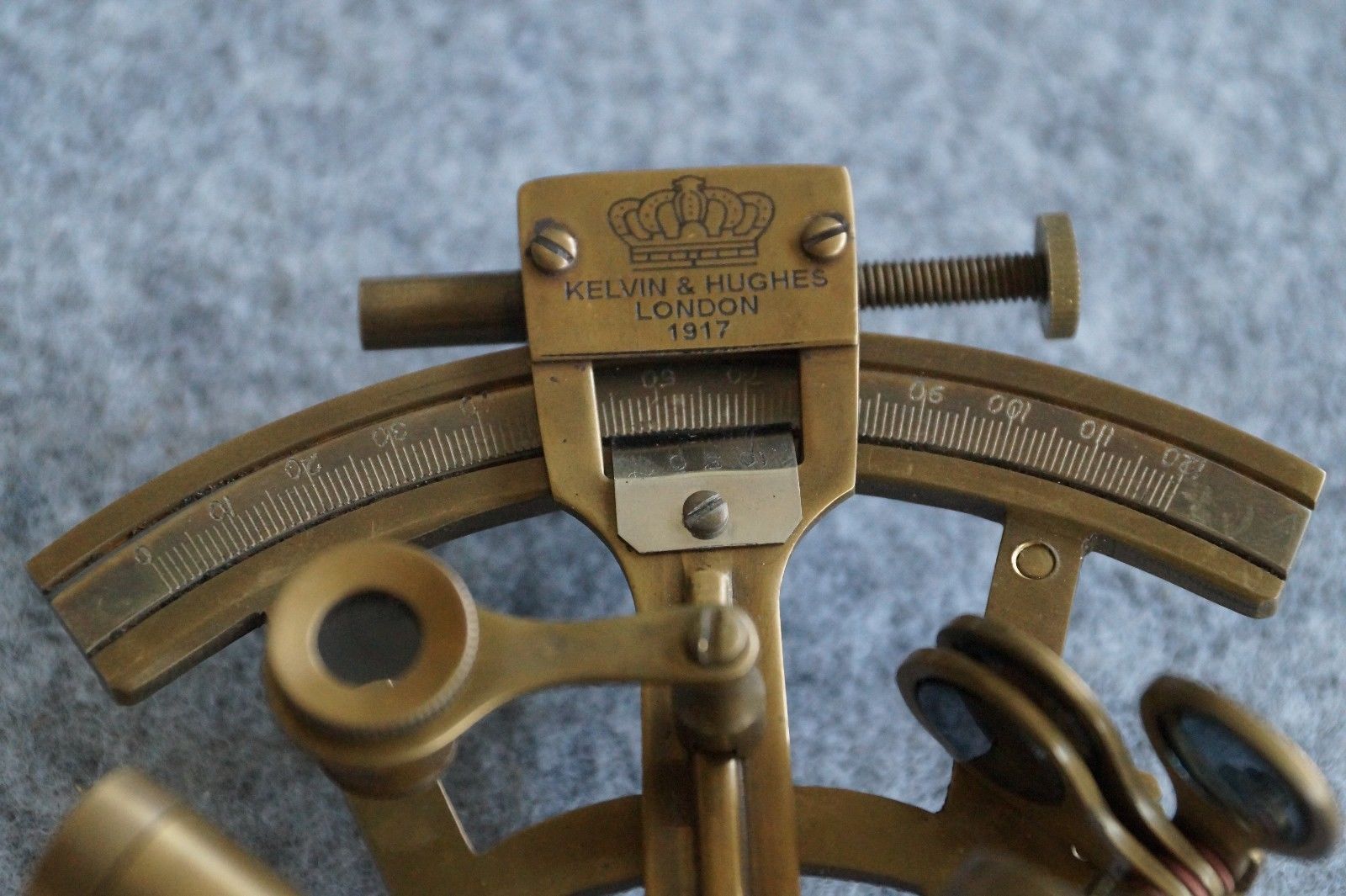 Vintage Ship Brass Sextant Astrolabe Maritime Navy marine Nautical Sextant