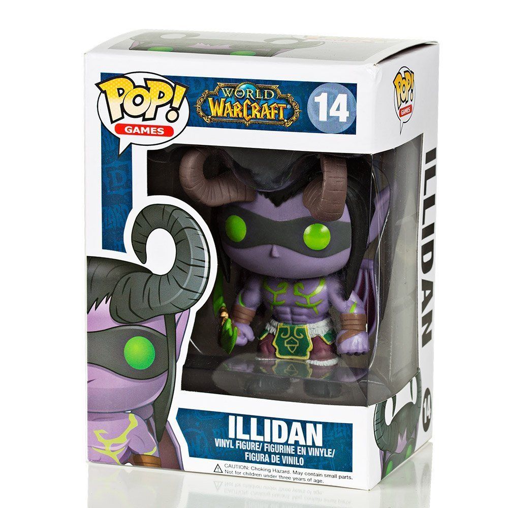 Funko Pop Games World Of Warcraft Illidan Vinyl Action Figure Collectible Toy 14