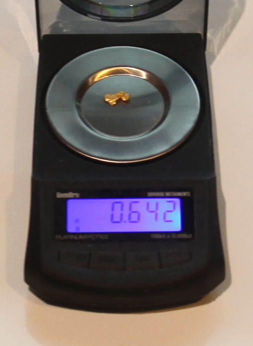 GOLD NUGGET 0.64 GRAMS (AUSTRALIAN NATURAL)