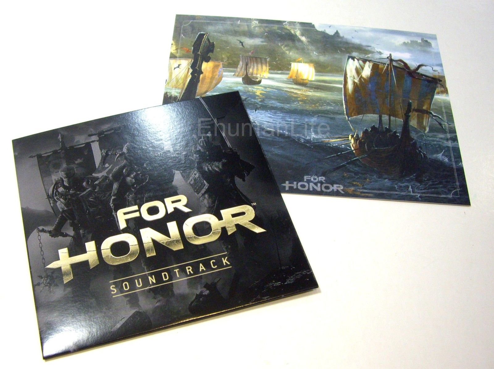 PS4 For Honor Limited Edition SoundTrack CD w/ Post card x 1 pc (NO GAME)