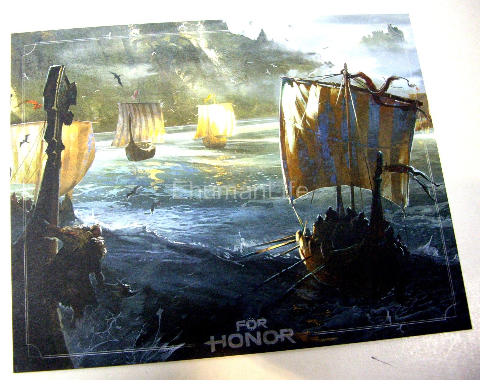 PS4 For Honor Limited Edition SoundTrack CD w/ Post card x 1 pc (NO GAME)