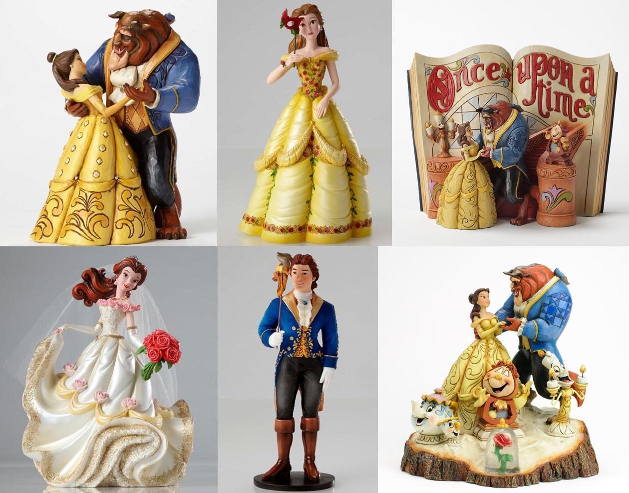 Enesco Jim Shore Disney Beauty and the Beast Storybook Figurine 4031483