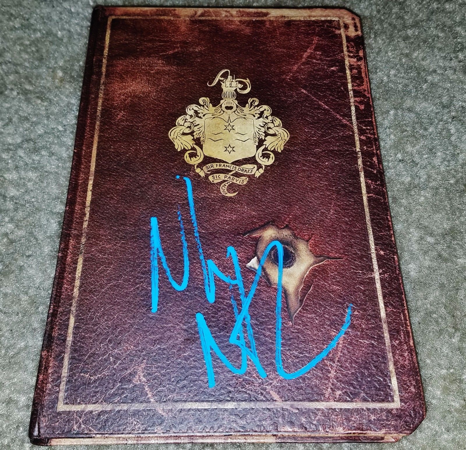 NOLAN NORTH SIGNED NATHAN DRAKE JOURNAL UNCHARTED RARE +COA THE LOST LEGACY C