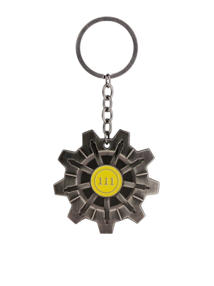 Fallout 4 Vault 111 Metal Keychain