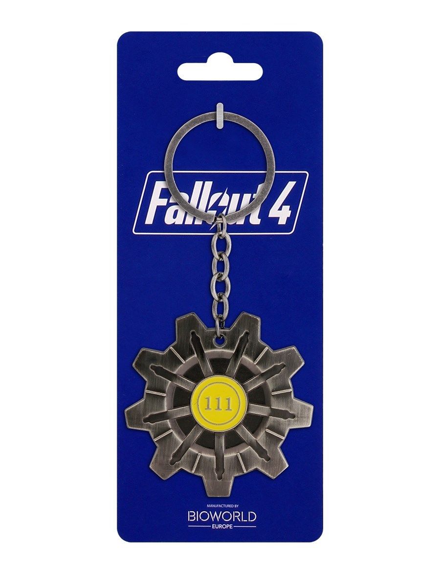 Fallout 4 Vault 111 Metal Keychain