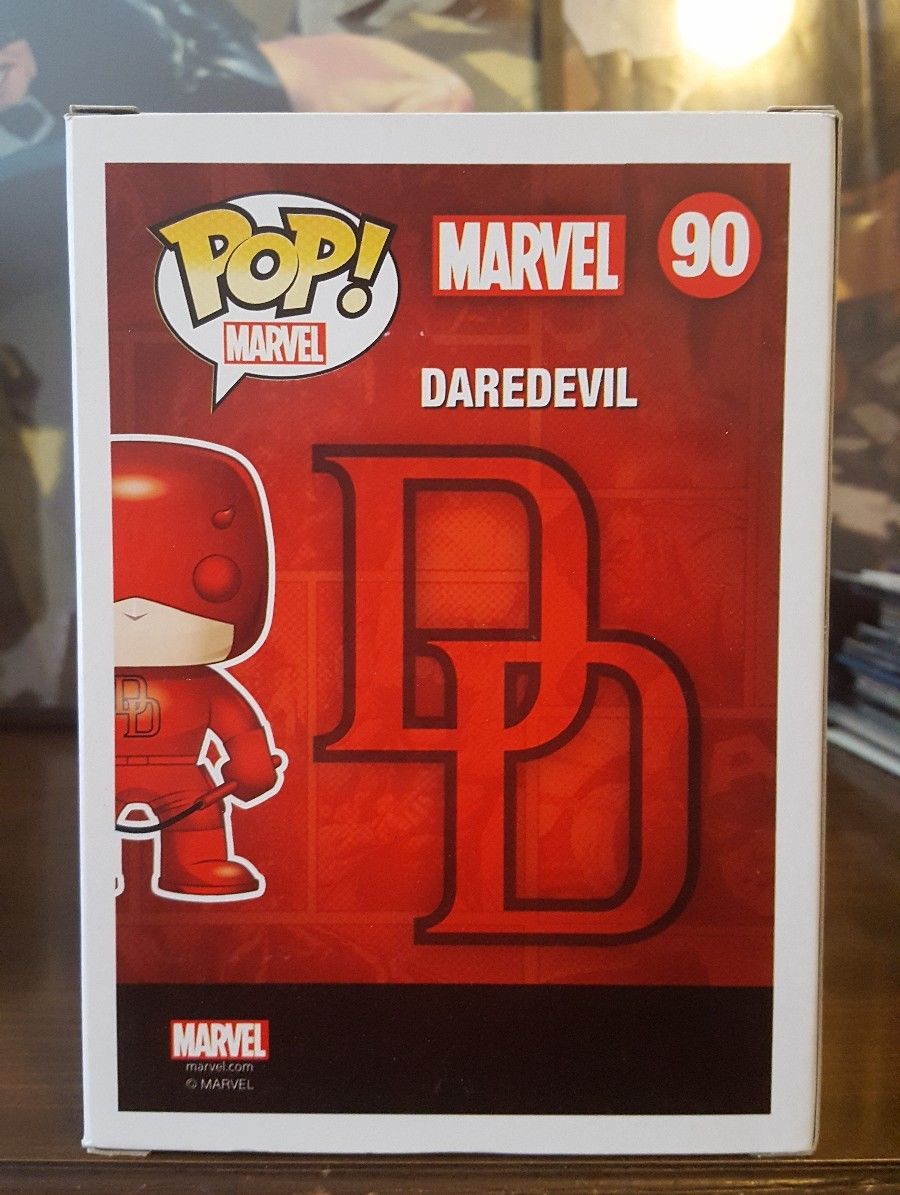 Funko Pop Marvel Daredevil 90 Hot Topic Exclusive