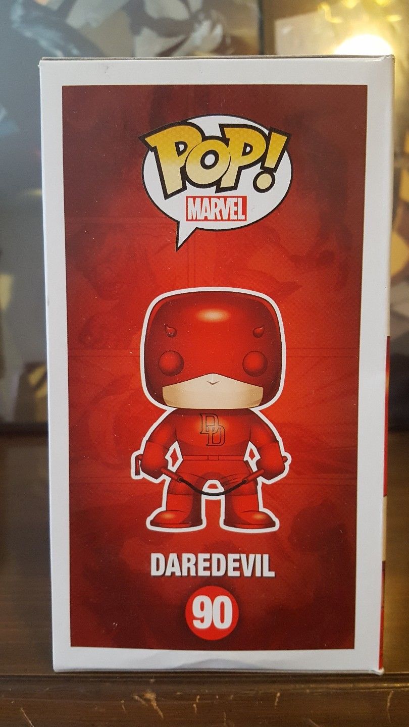 Funko Pop Marvel Daredevil 90 Hot Topic Exclusive