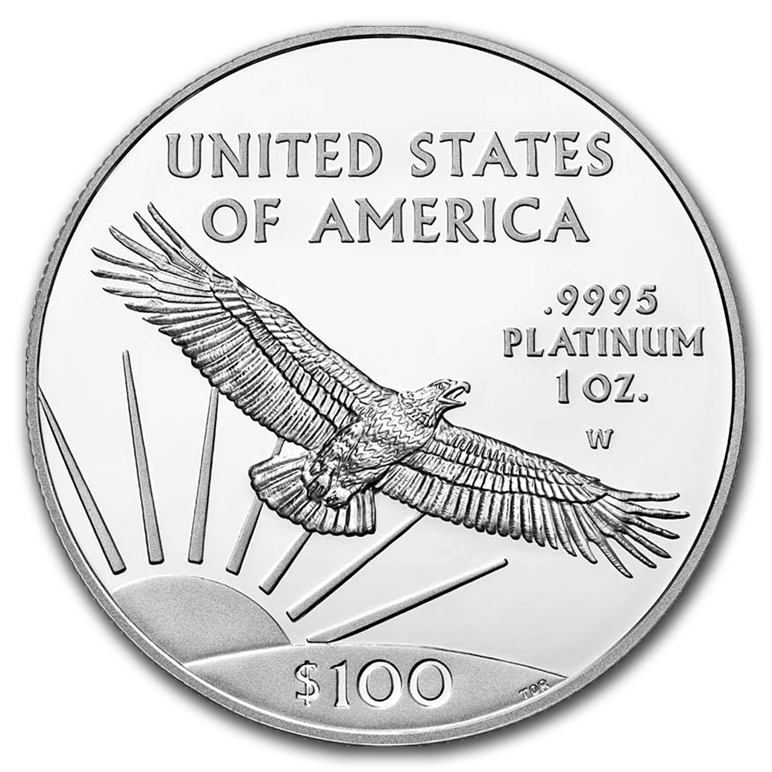 2017-W 1 oz Proof Platinum American Eagle (w/Box & COA) - SKU #102961