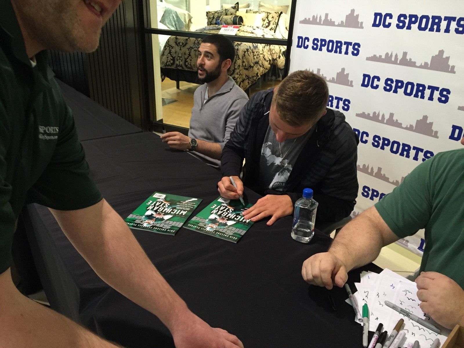 Connor Cook Hand Autographed signed Sports Illustrated Michigan State Football