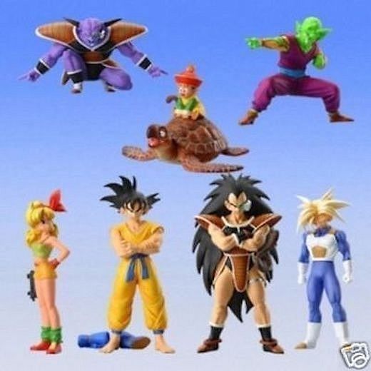 Bandai Dragonball Dragon ball Z HG Gashapon Figure Part 3 full set of 7pcs