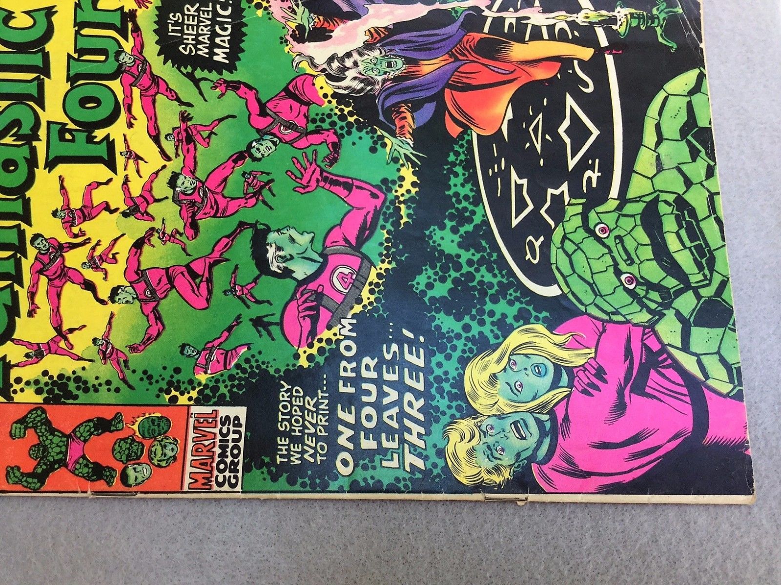 Fantastic Four #110 VINTAGE RARE Error Cover Green Thing Marvel Silver Age