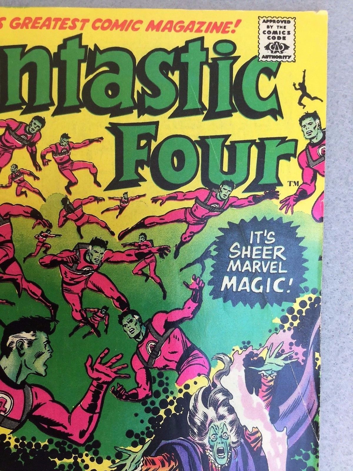 Fantastic Four #110 VINTAGE RARE Error Cover Green Thing Marvel Silver Age