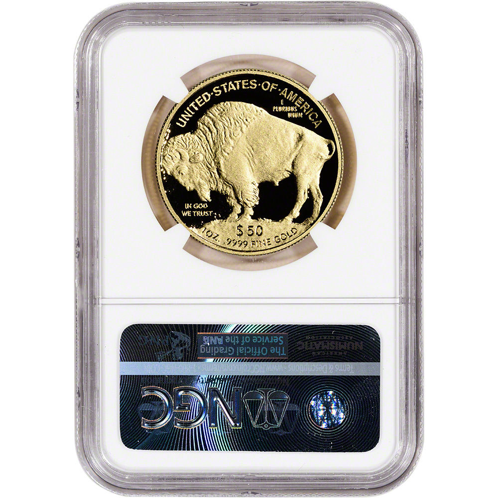 2016-W American Gold Buffalo Proof (1 oz) $50 - NGC PF70 Early Releases Bison