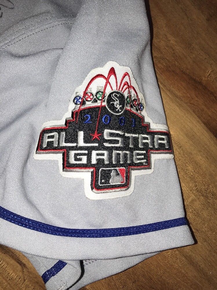 NL All-Star Team Signed Game Used Jersey 34 Autos Dodgers 2003 MLB PSA/DNA COA