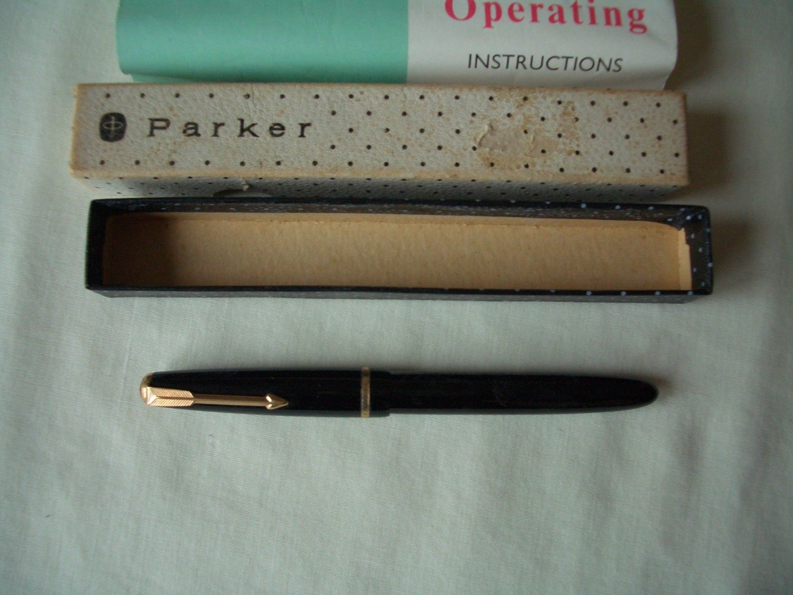 parker slimfold fountain pen