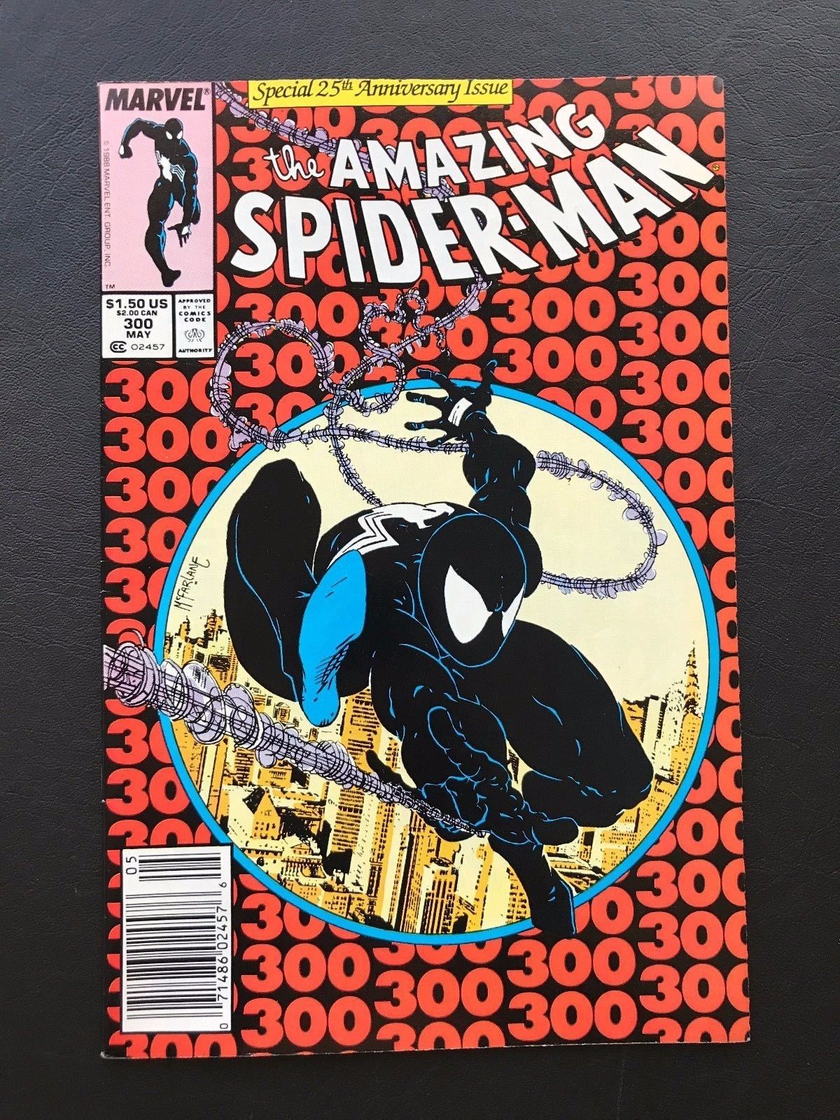 The Amazing Spiderman #300 - 1st First appearance Venom Todd McFarlane NM Copy