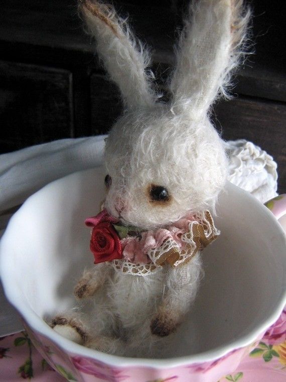 Mohair/ Vintage Style Rabbit  Kit  4 - 4,5 Inch