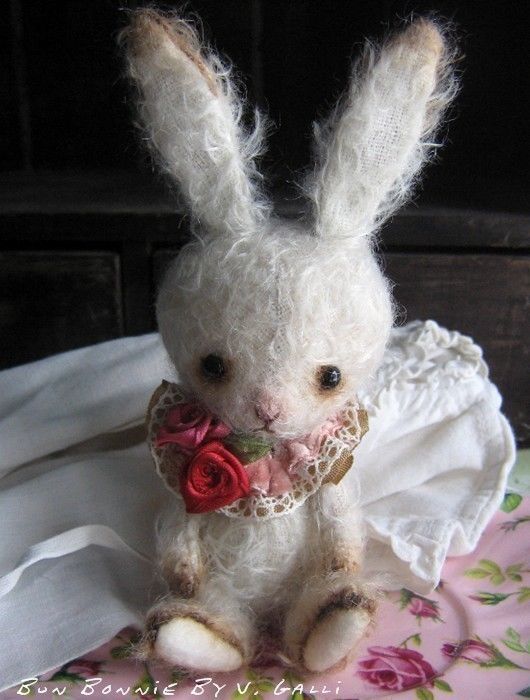 Mohair/ Vintage Style Rabbit  Kit  4 - 4,5 Inch