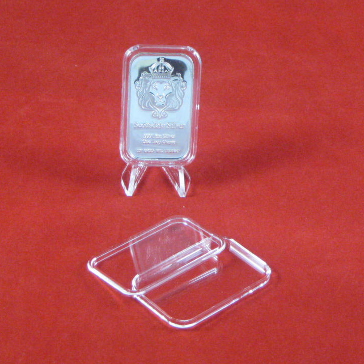 20 Air-Tite 1 oz Silver Bar Direct Fit Bar Holder Capsules