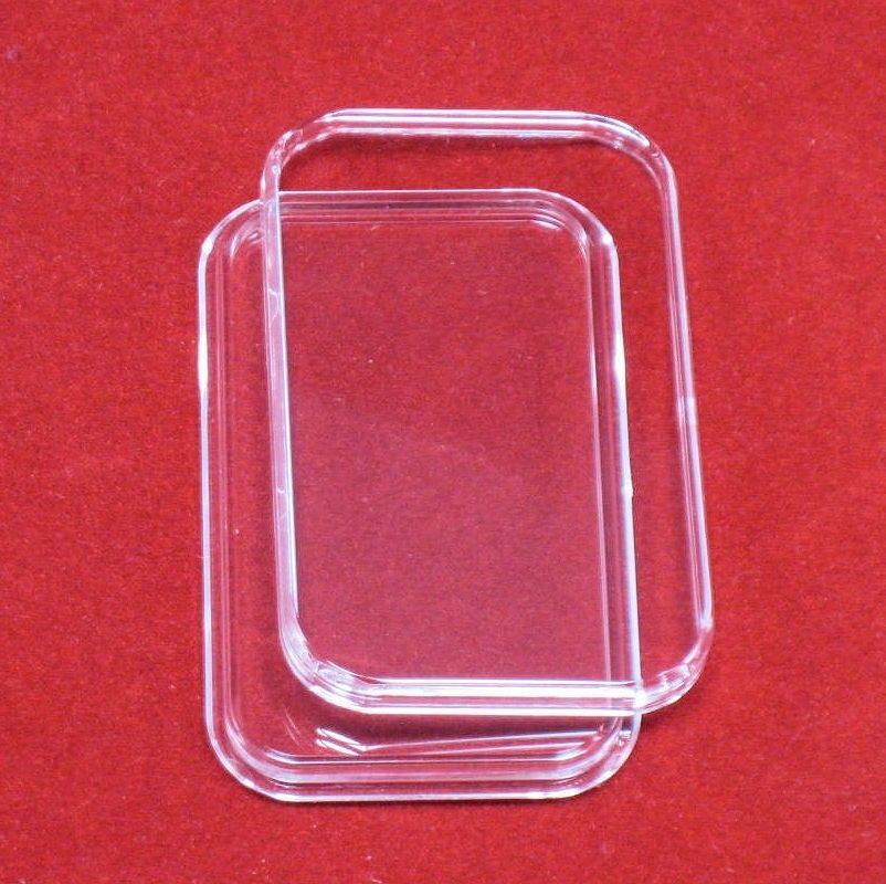 20 Air-Tite 1 oz Silver Bar Direct Fit Bar Holder Capsules