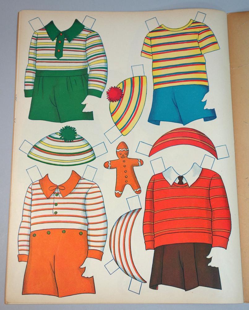 Un-Cut Sonny and Sue Paper Doll Book 1940