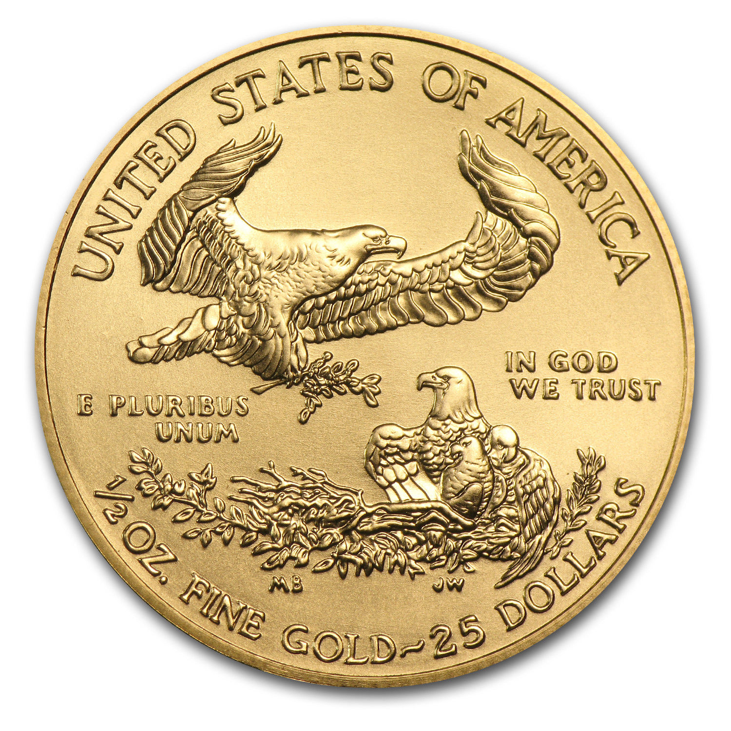 2017 1/2 oz Gold American Eagle (40-Coin MintDirect® Tube)