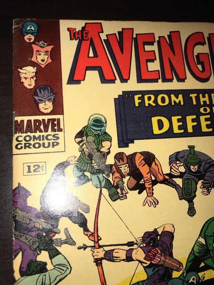 The Avengers #24 HIGH GRADE Stan Lee Kang App. Marvel Silver Age Comic