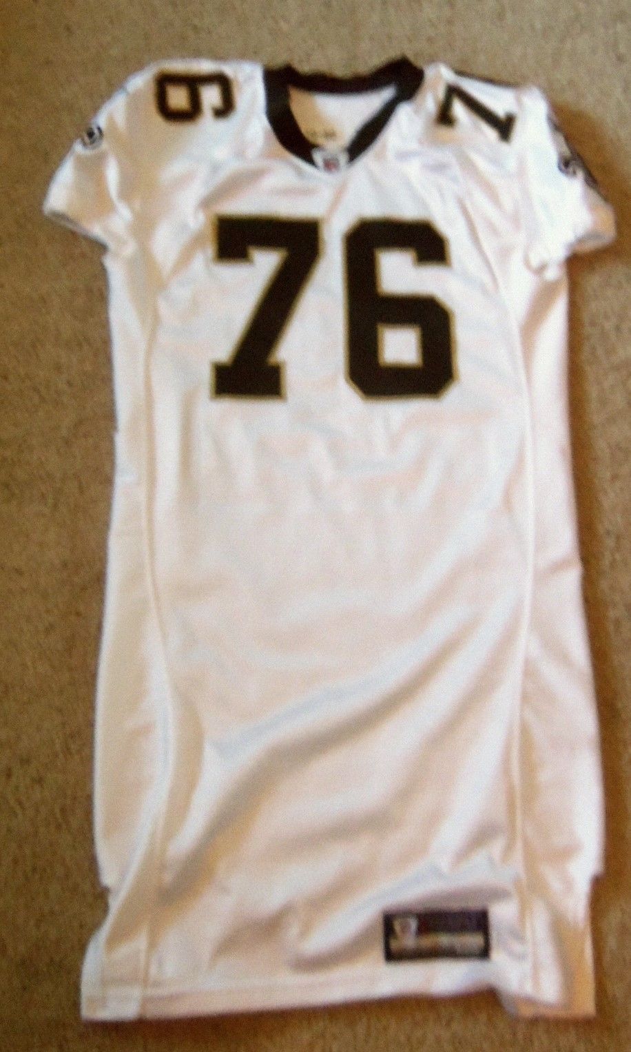PAT MCQUISTAN GAME USED ISSUED JERSEY NEW ORLEANS SAINTS