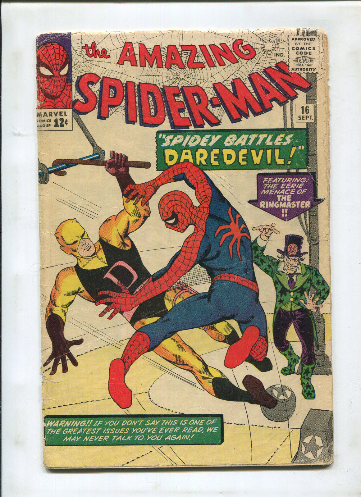 THE AMAZING SPIDER-MAN #16 (2.5) DAREDEVIL CROSSOVER AND COVER!